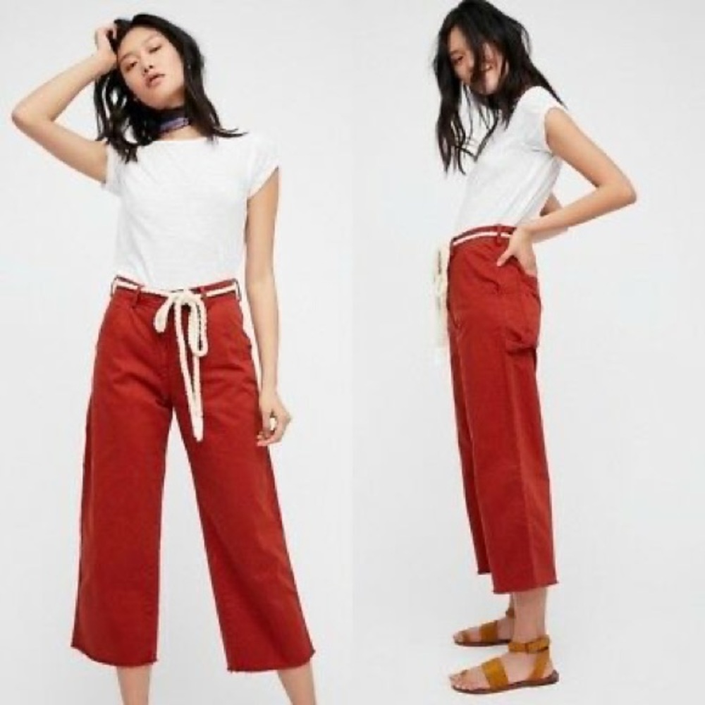 Fp carpenter cropped pants